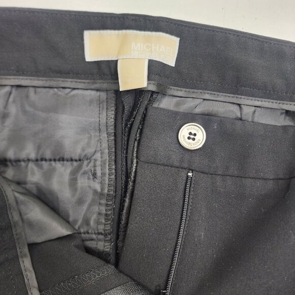 Michael Michael Kors‎ Pants Womens Size 2 Black Ankle Length - Picture 9 of 10